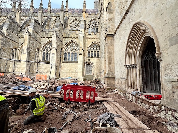 Roman Ruins Uncovered at England’s Exeter Cathedral - Archaeology Magazine