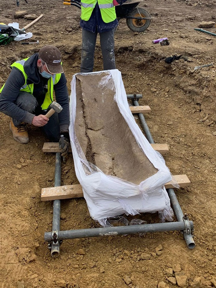 England Roman Coffin