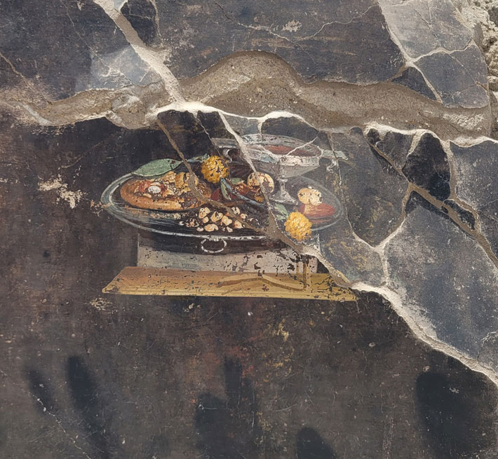 Pompeii Offering Fresco