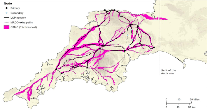 England Roman Road Network