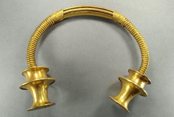Spain Gold Torc