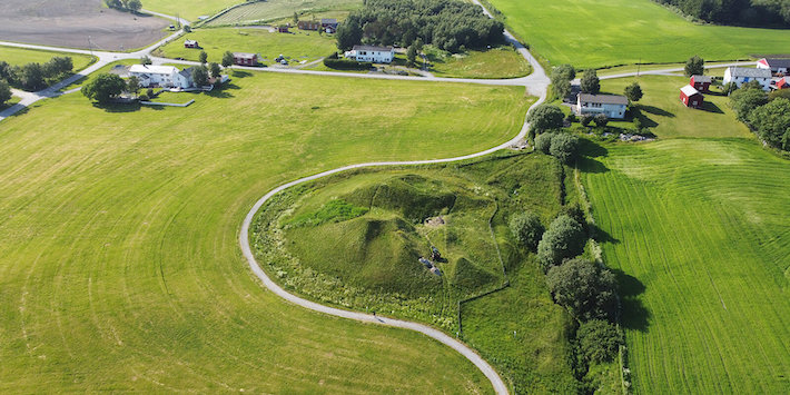Norway Herlaugshaugen Mound