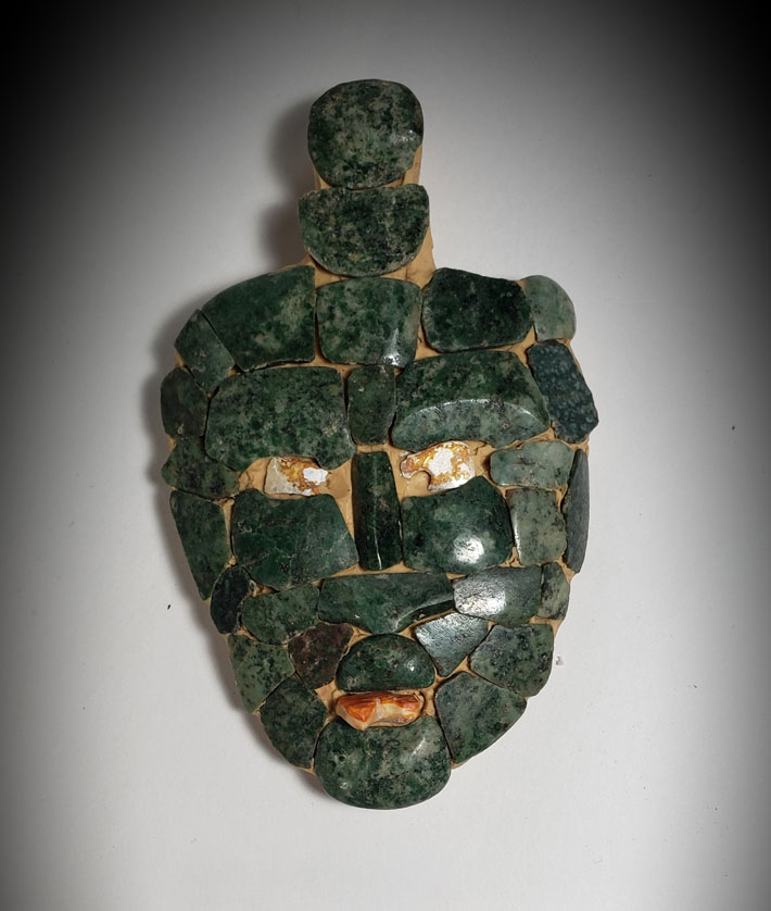 Guatemala Mosaic Jade Mask