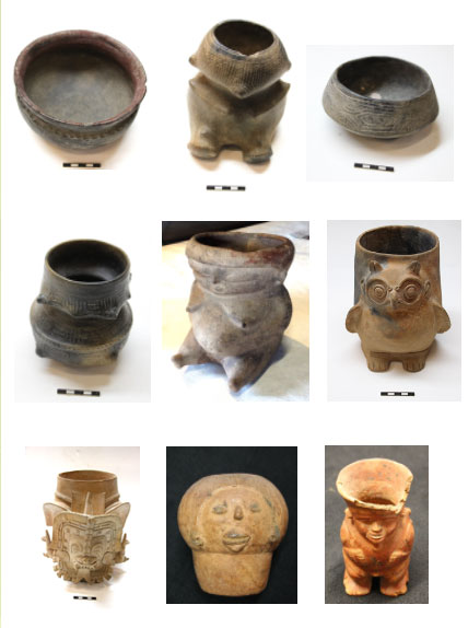 Cacao Residue Vessels