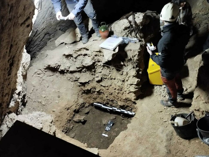 Spain Cave Ravines Excavation