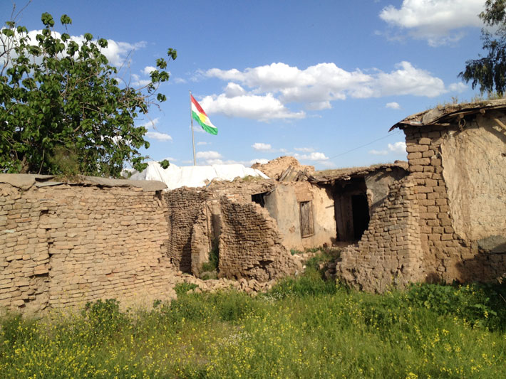 Erbil-Citadel-Kurdish-Flag