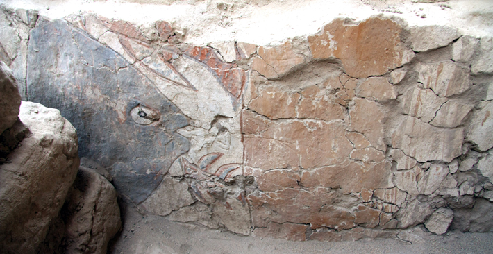 Moche Panamarca Mural Fish