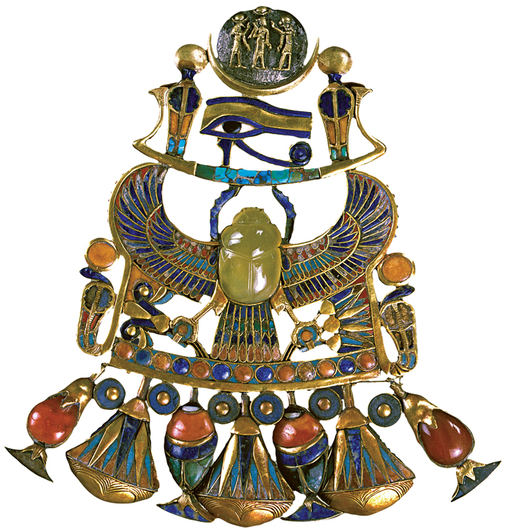 Trenches Egypt Tut Pectoral