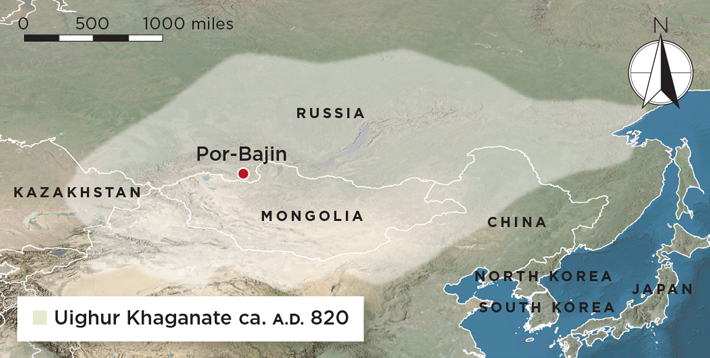 Digs Mongolia Por Bajin Map
