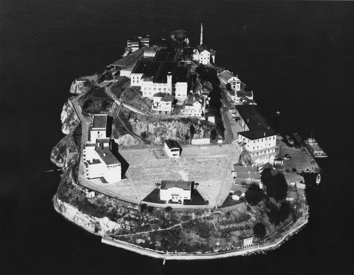 Alcatraz Aerial 1950