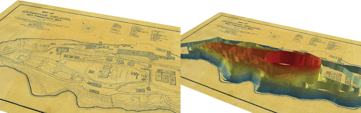 Alcatraz Maps Composite