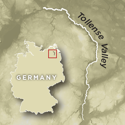 Artifact Tollense Valley Map
